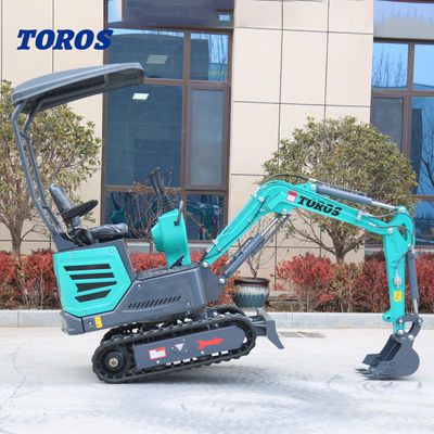 Buy Multifunctional 180mm Track Width Mini Hydraulic Excavator 1200kg online manufacture
