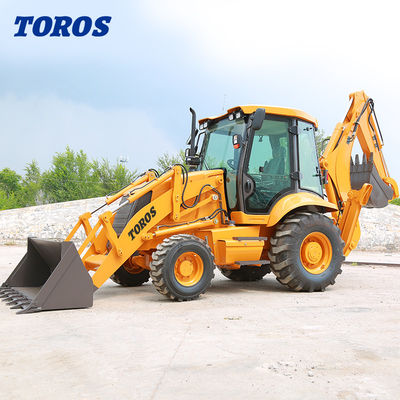 quality  TOROS Versatile Mini Backhoe Loader Machine 1 Ton 2 Ton 3 Ton factory