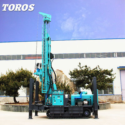 Buy YUCHAI Engine Diesel Powered 300mm Water Well Drilling Rig 7000kg Weight online manufacture