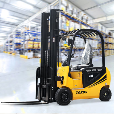 Buy Material Handling Motorized Forklift Battery Operated Reach Truck online manufacture
