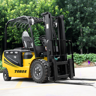 TOROS 2-3 Ton Electric Forklift Truck 4-6m Lifting Height 15% Gradeability