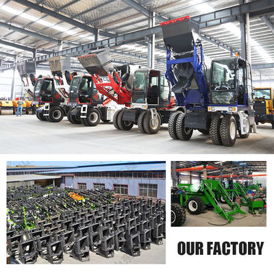 Cummins Weichai Engine Carbon Steel Concrete Mixer Truck 10-20m3 Capacity