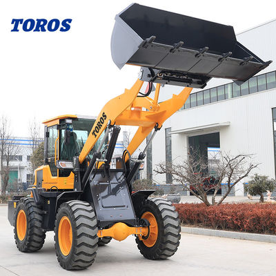 Multipurpose Compact Front End Wheel Loader Machine With 0.5m2 Bucket