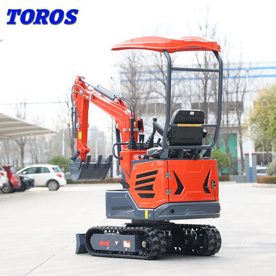 Buy Commercial 1.2 Tonne Excavator Hydraulic Small Crawler Excavator 20hp online manufacture