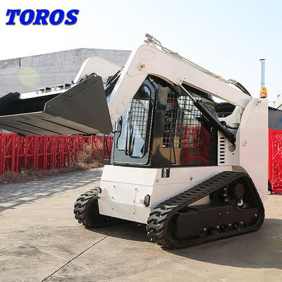 Buy Ce Approved Small Skid Steer Track Loader Personalized Available For Roadwork online manufacture