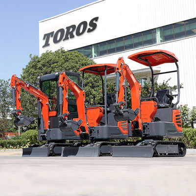 Energy Efficient Mini Hydraulic Excavator With 930mm Chassis Width