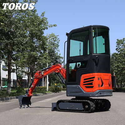 Customizable 1 Ton Mini Crawler Excavator With 405mm Ground Clearance