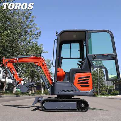 Buy highly Maneuverable 1.2tone Mini Crawler Excavator 180mm Track Width online manufacture