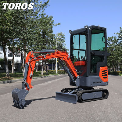 Customizable 1 Ton Mini Crawler Excavator With 405mm Ground Clearance