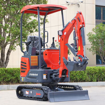 Buy CE Certified Small Tracked Excavator 1200kg Mini Excavation Equipment online manufacture