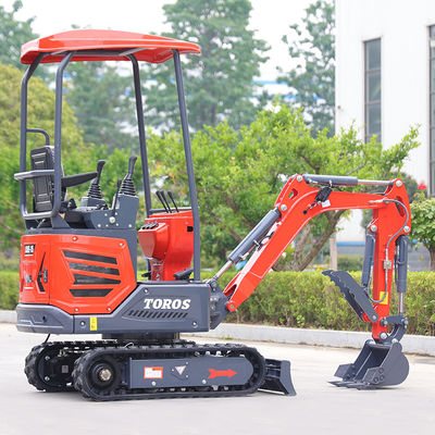 Buy Multipurpose 1.2 T Excavator Small Garden Excavator 2870*930*2030mm Dimension online manufacture