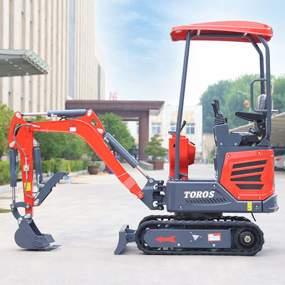 Buy High Efficiently 1.2T Mini Crawler Excavator For Landscaping Gardening online manufacture