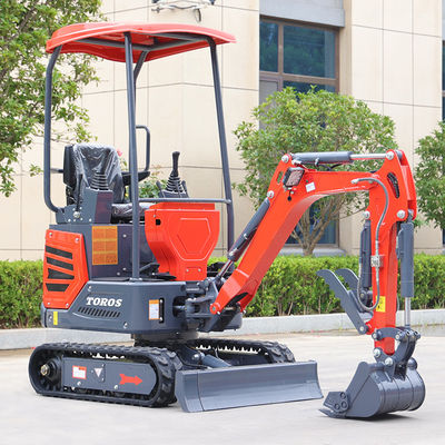 Energy Efficient Mini Hydraulic Excavator With 930mm Chassis Width