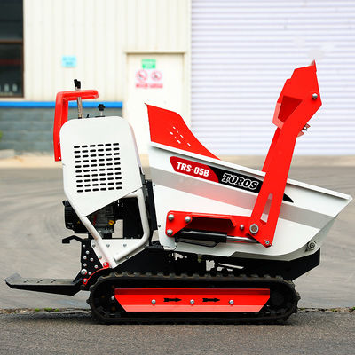 Buy 500-800KG Rubber Track Mini Dumper Diesel Engine Powered For Transportation online manufacture