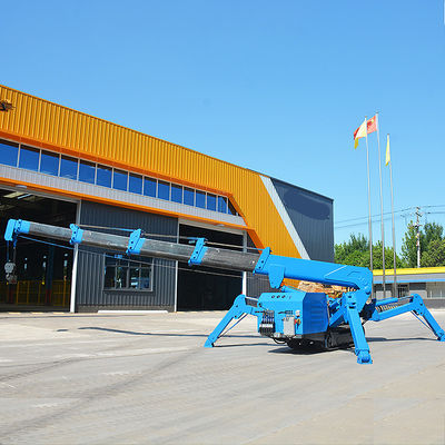 Buy 8000KG Heavy Duty Mobile Spider Crane 16m Max. Lifting Height online manufacture