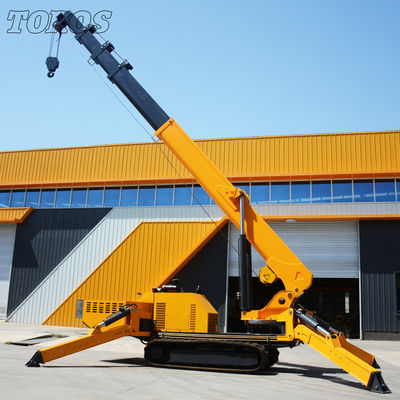 Heavy Duty Powerful  Hydraulic Spider Crane Industrial Use Weight 8ton