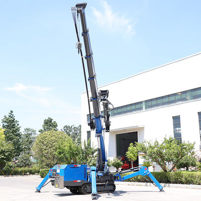 Customizable Small Spider Crane 3t Mini Crawler Crane 16.8m Span