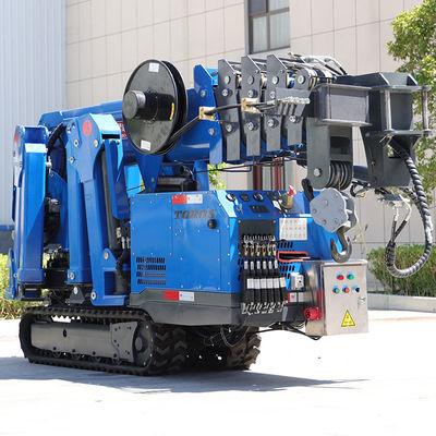 Commercial Blue Small Crawler Spider Crane 8000KG Easy Operation