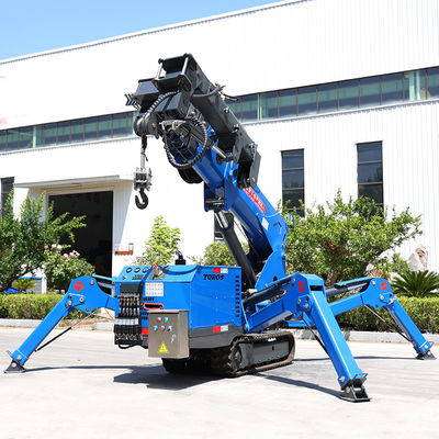 Customizable Small Spider Crane 3t Mini Crawler Crane 16.8m Span