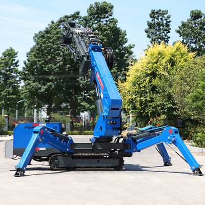 Heavy Duty Powerful  Hydraulic Spider Crane Industrial Use Weight 8ton