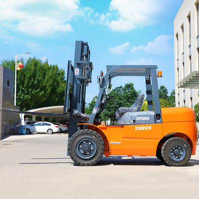 Buy Customized Hydraulic Heavy Duty Diesel Forklift 3-4 Meters Length online manufacture