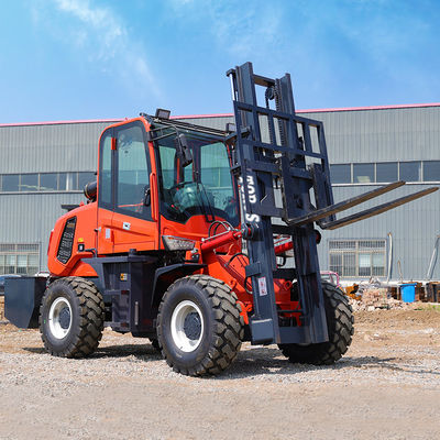 Buy 5 Tonne All Terrain Reach Forklift Diesel Powered EURO 5 Certified online manufacture