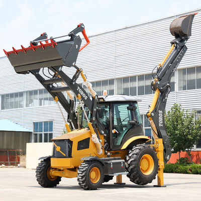 2500kg Wheel  Backhoe Loader Equipment