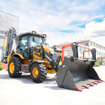 2500kg Wheel  Backhoe Loader Equipment