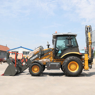 Buy Customizable Most Powerful Backhoe Loader Machine 2400r/Min Fast Speed online manufacture