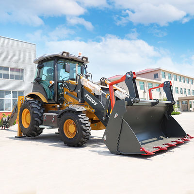 Buy 0.3m3 Bucket Excavator Backhoe Loader Equipment High Power online manufacture