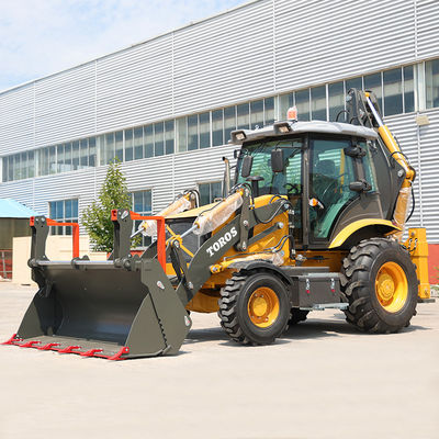 Buy 1m3 Bucket Backhoe Loader Machine For Construction Work User Friendly online manufacture