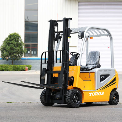 Buy Battery Operated Electric Forklift Truck 25km/H For Factories  Warehouses online manufacture