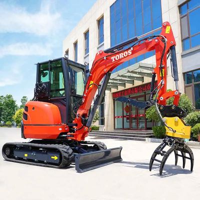 Buy Compact Reliable TE-35s Mini Hydraulic Excavator With 0.09m3 Bucket Capacity online manufacture