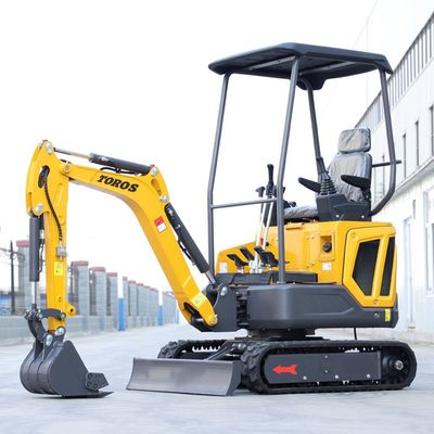 Buy 3060mm Total Length Compact Crawler Excavator 1 Ton With 8kn Maximum Excavation Force online manufacture