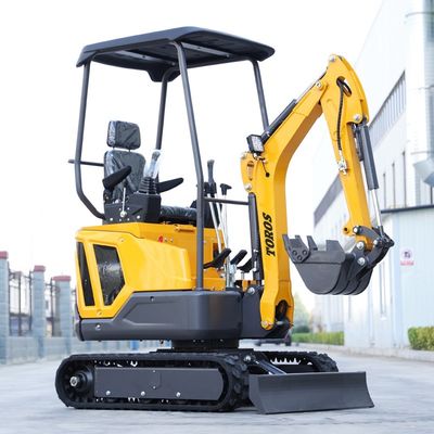 Buy Reliable Crawler Mini Excavator 1600kg Operating Weight 30° Climbing Ability online manufacture