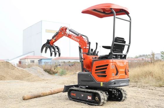Mini excavator 1200kg operating weight, Kubota engine