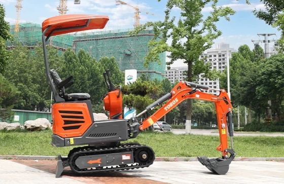 Mini excavator 1200kg operating weight, Kubota engine