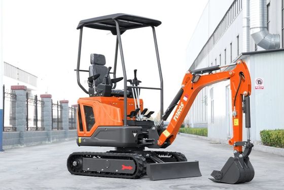 Mini excavator 1600kg operating weight, Kubota engine