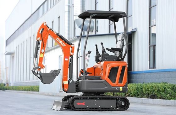 Mini excavator 1600kg operating weight, Kubota engine