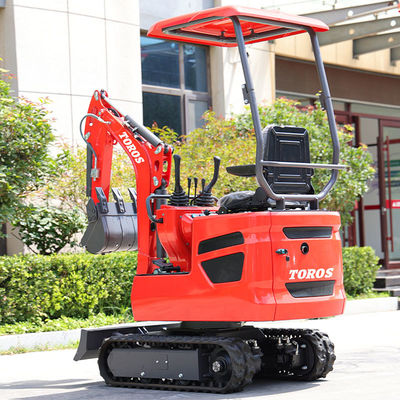 TE-10 Mini Excavator Latest one-ton mini excavator，New mechanical structure，Thickened tracks