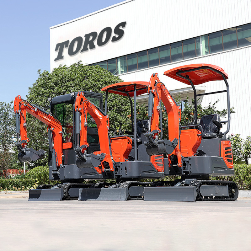Energy Efficient Mini Hydraulic Excavator With 930mm Chassis Width