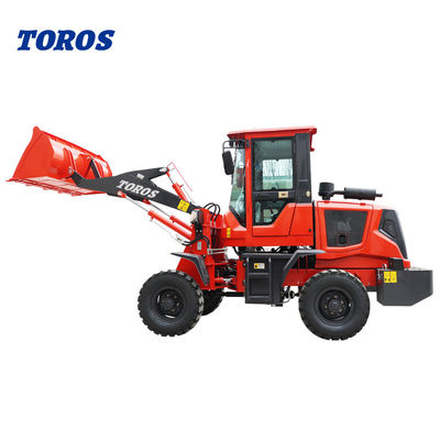 CE Diesel Powered 3 Ton Wheel Loader Machine With Core Components