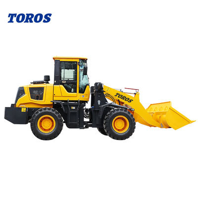CE Diesel Powered 3 Ton Wheel Loader Machine With Core Components