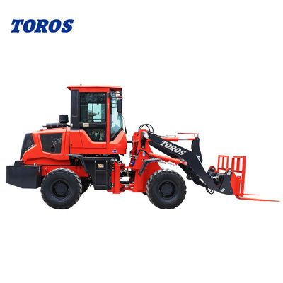 CE Diesel Powered 3 Ton Wheel Loader Machine With Core Components