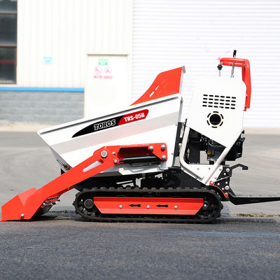 Manual Automatic Small Crawler Dumper 500-800KG Gasoline Powered