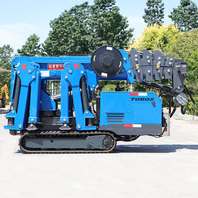 High Efficiency Spyder Cranes spider crawler crane hydraulic boost