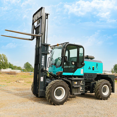 EPA 5 Ton Rough Terrain Forklift 4wd