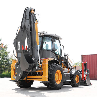 Customizable Most Powerful Backhoe Loader Machine 2400r/Min Fast Speed