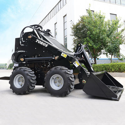 Operating Capacity 1000-1500Lbs Mini Skid Steer Loader Easy To Control