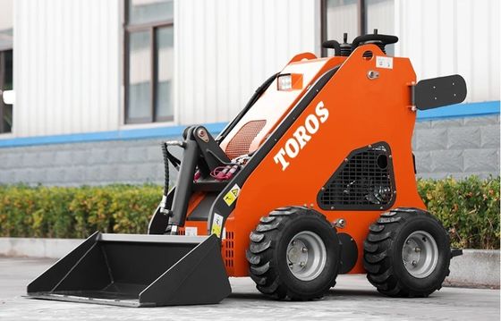 Powerful Mini Stand Up Skid Steer Agricultural Skid Steers Multipurpose